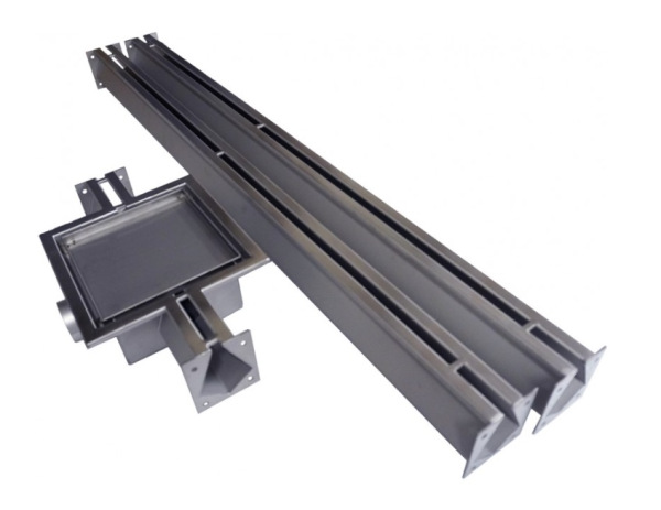 Set XM štrbinový žľab vpust a metrové ramená (2m, 3m, 4m, 5m, 6m,) 2