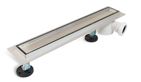 Sprchový žľab s bočným vývodom a bočným sifónom 50 - 120 cm