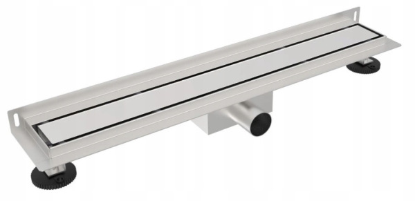 Prístenný sprchový žľab do sprchy ku stene 40 - 100 cm