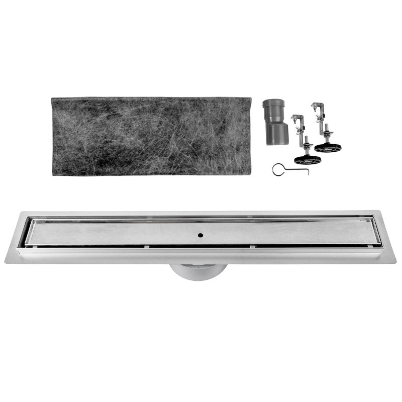 85 cm - sprchový podlahový žľab na kachličku 2v1