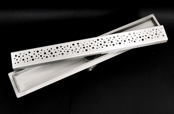 Sprchový žľab s dolným vertikálnym vývodom 50 - 120 cm 4